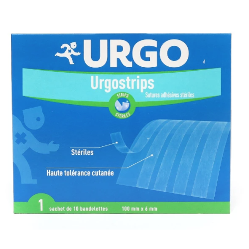 Urgostrips 10 Sutures Adhésives Stériles
