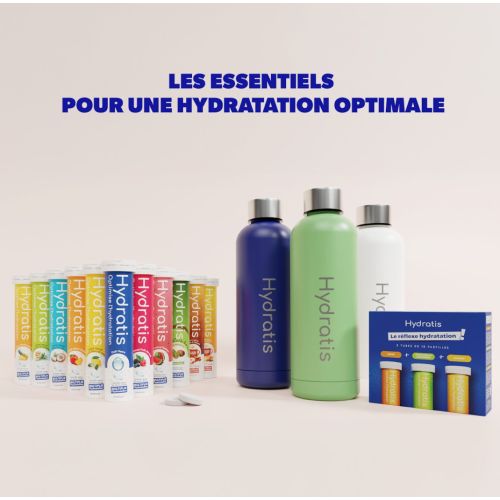 Solution d'Hydratation Citronnelle Gingembre 20 Pastilles Effervescentes