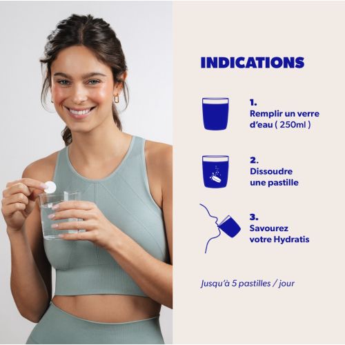 Hydratation Kiwi 20 pastilles effervescentes
