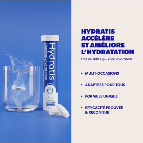 Hydratation Menthe 20 pastilles effervescentes