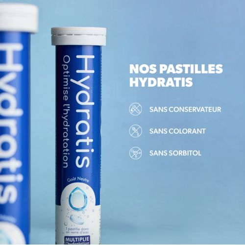 Solution d'Hydratation Neutre 20 Pastilles Effervescentes