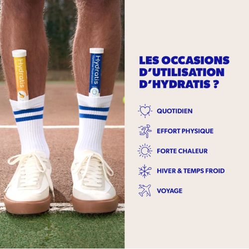 Solution d'Hydratation Pastèque 20 Pastilles Effervescentes