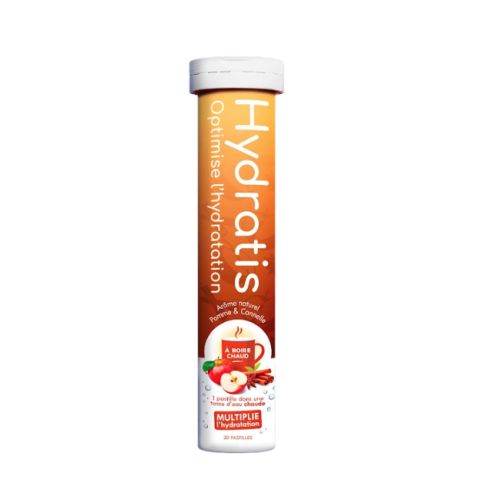 Solution d'hydratation Pomme Cannelle 20 pastilles effervescentes