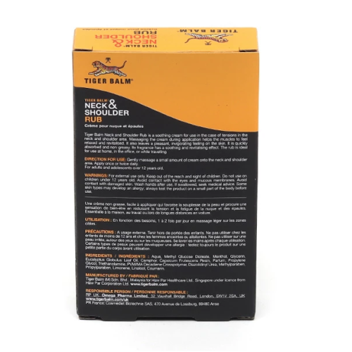 Crème Pour Nuque et Épaules 50 g