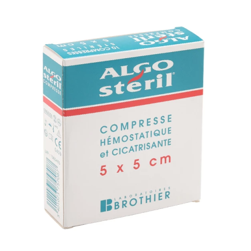 Algostéril compresse stérile 5 x 5 cm 10 compresses