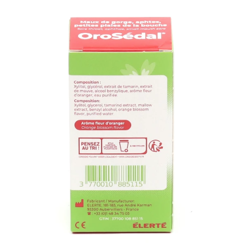 Orosédal collutoire Mauve Tamarin spray 20 ml