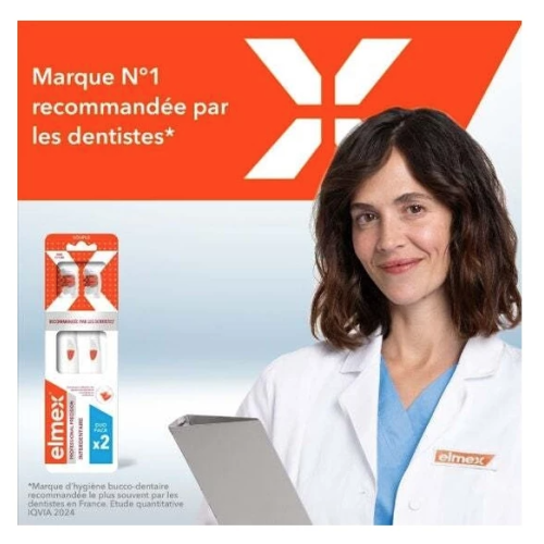 Brosse à Dents Professional Précision Interdentaire Souple 2 Brosses à dents