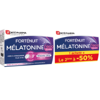 Forté Nuit Mélatonine 1900 Flash 2 x 30 comprimés