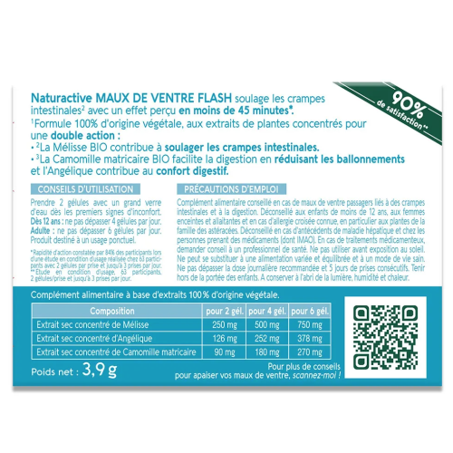 Maux de Ventre Flash 10 Gélules