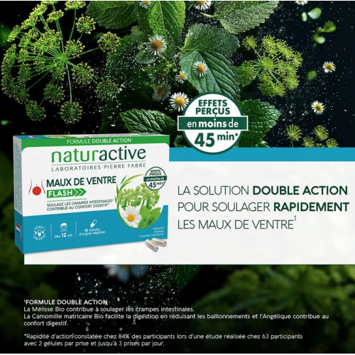 Maux de Ventre Flash 10 Gélules