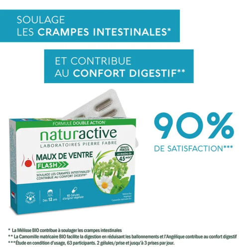 Maux de Ventre Flash 10 Gélules