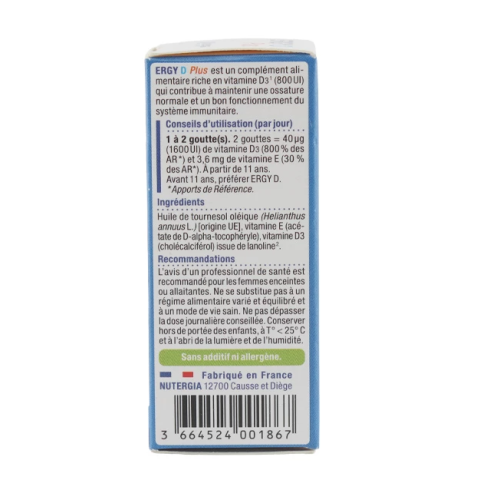 Ergy D Plus 15 ml