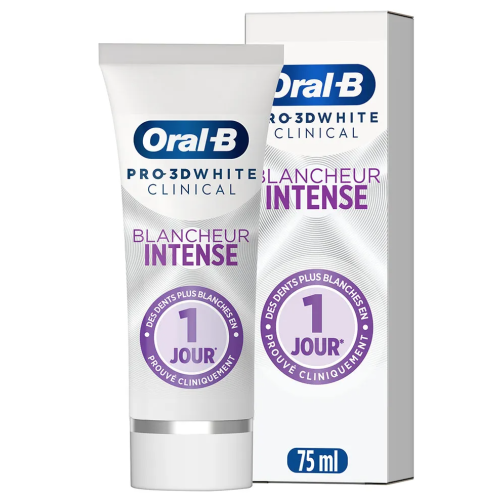 3D White Clinical Dentifrice Blancheur Intense 75 ml