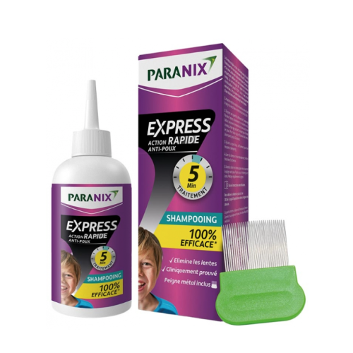 Express Action Rapide 5 minutes Shampooing Anti-Poux 200 ml