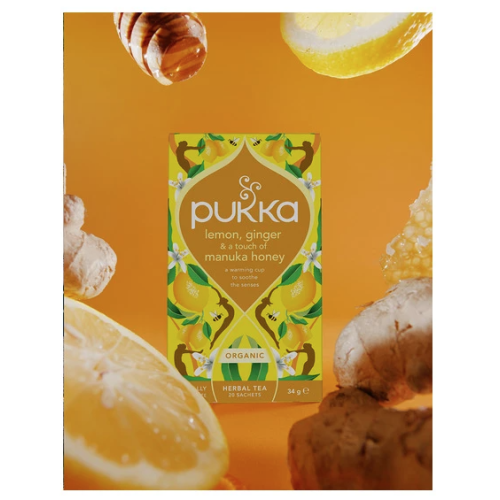 Infusion Citron, Gingembre et Miel de Manuka 20 sachets