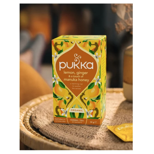 Infusion Citron, Gingembre et Miel de Manuka 20 sachets