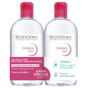 BIODERMA Créaline H2O 2x500mL - Nettoyage doux et efficace