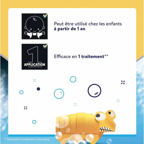 Anti-Poux Shampooing 3en1 100 ml