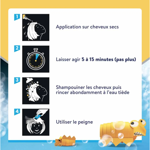 Anti-Poux Shampooing 3en1 200 ml