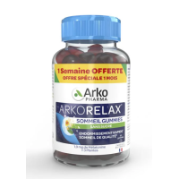 Arkorelax Gummies Sommeil sans sucre 60 gummies