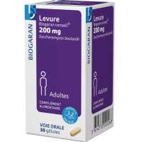 Levure 200 mg Adultes 30 Gélules