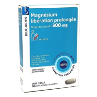 Magnésium 300 mg libération prolongée 30 comprimés