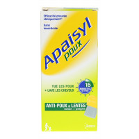 APAISYL POUX - Anti-poux et lentes avec Peigne-424