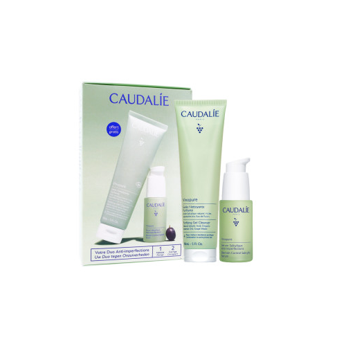 Vinopure Sérum Salicylique 30 ml + Gelée Nettoyante Purifiante 150 ml offerte Coffret