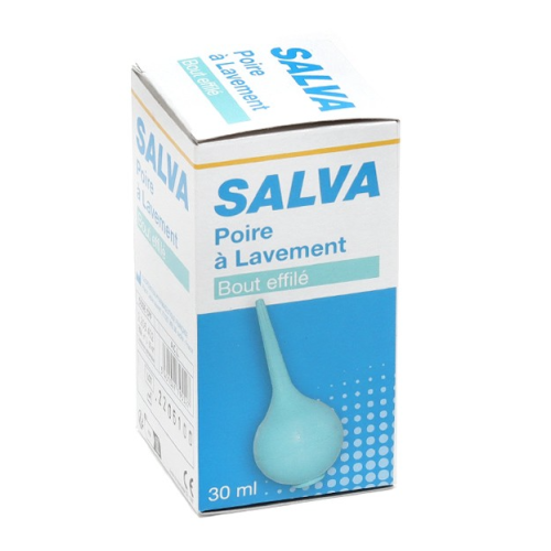 Salva Poire à Lavement Effilée 30 ml