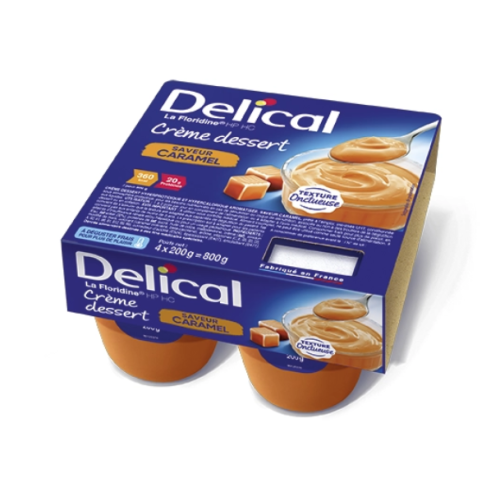 Crème Dessert HP HC La Floridine Caramel 4 x 200 g