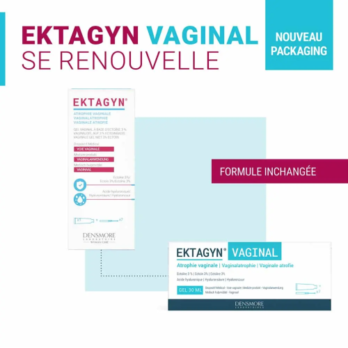 Ektagyn Atrophie Vaginale Gel 30 ml