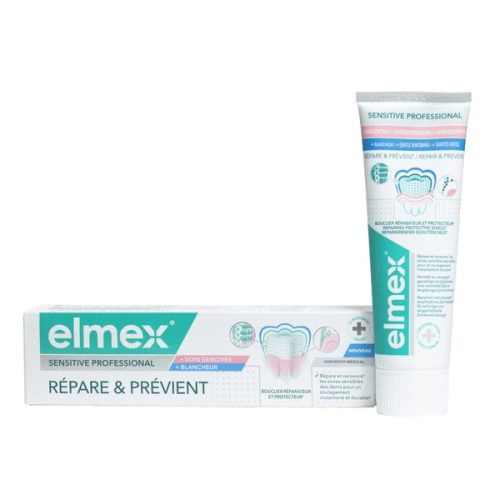 Sensitive professional + soin gencives + blancheur dentifrice 75 ml