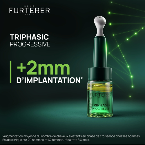 Triphasic Progressive Traitement Anti Chute 8 x 5,5 ml