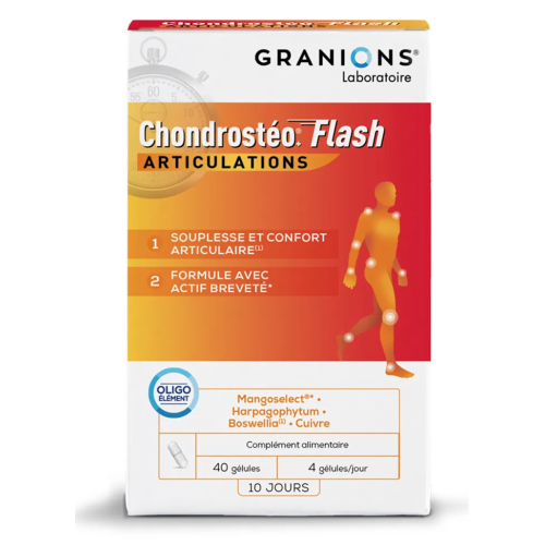 Chondrostéo Flash 40 Gélules