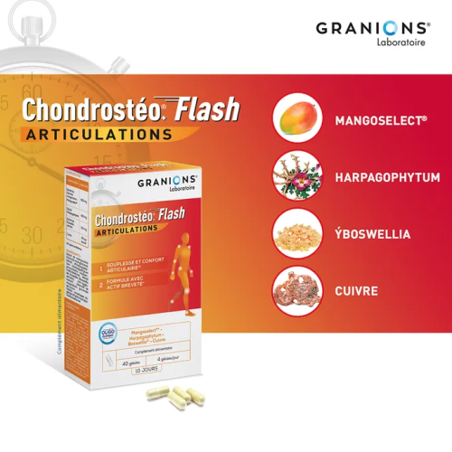 Chondrostéo Flash 40 Gélules