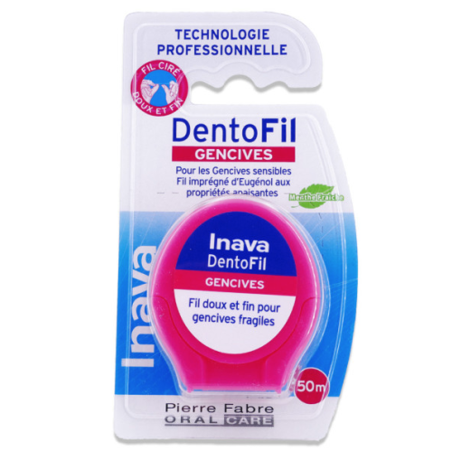 Dentofil Fil Doux et Fin Gencives Fragiles 1 Fil dentaire 50 m