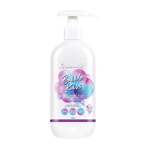 Bubble Kiss Soin Lavant Doux Bébés et Enfants 400 ml