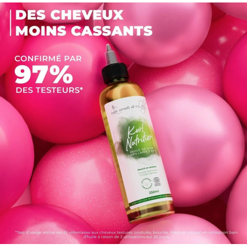 Kurl Nutrition Huile de Soin Capillaire 3en1 250 ml