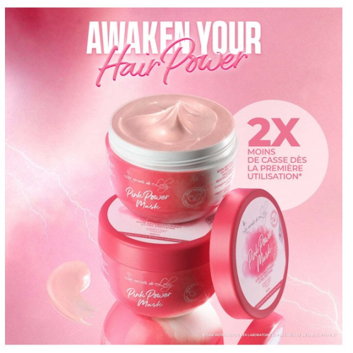 Soin Restructurant Ultra Protéiné Pink Power Mask 300 ml