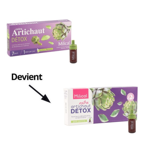 Extra Artichaut Détox unidoses 7 x 10 ml