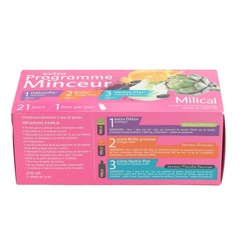 Extra Programme Minceur unidoses 21 x 10 ml