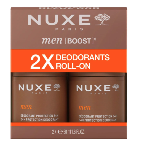 Men BOOST Déodorant Roll-on Protection 24H 2 x 50 ml