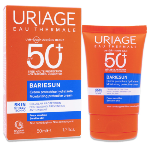 Bariésun Crème Solaire Hydratante SPF 50+ Sans Parfum 50 ml