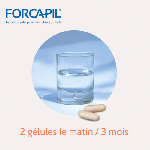 Forcapil cheveux et ongles 60 gélules