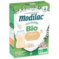 MODILAC Mes Céréales Bio 250g - Alimentation Bébé Saine
