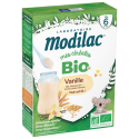 Modilac Céréales Bio Vanille 250g - Développement Bébé dès 6 mois