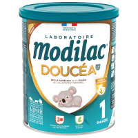 MODILAC Doucéa Lait 1er Âge 820g - Omega 3, Sans Huile de Palme
