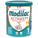 Modilac Actigest 1er âge 800g Lait épaissi sans huile de palme