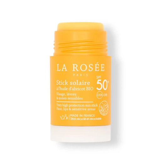 Stick solaire à l'huile d'abricot Bio SPF 50 15ml