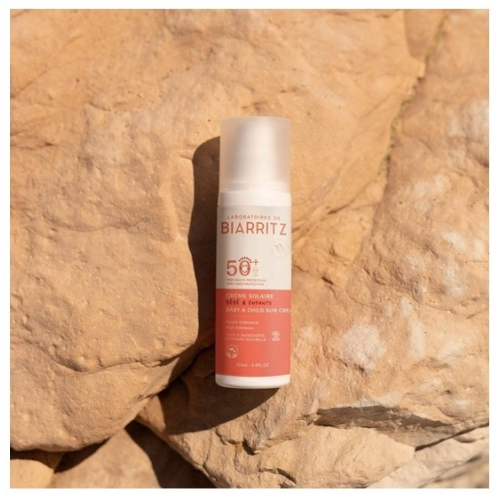 Crème Solaire Bébé et Enfant SPF50+ Bio 100 ml
